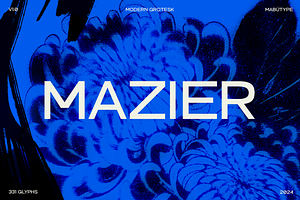 Mazier - Display Typeface