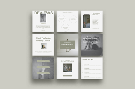 Zoe | 36 Canva Templates