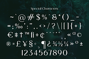 Luxmont - Elegant Floral Typeface, a Serif Font by HipFonts (Thumbnail 7 of 10)
