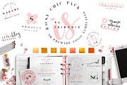 50 ROSE LOGO PACK, a Branding & Logo Template by IsikChic (Thumbnail 1 of 6)