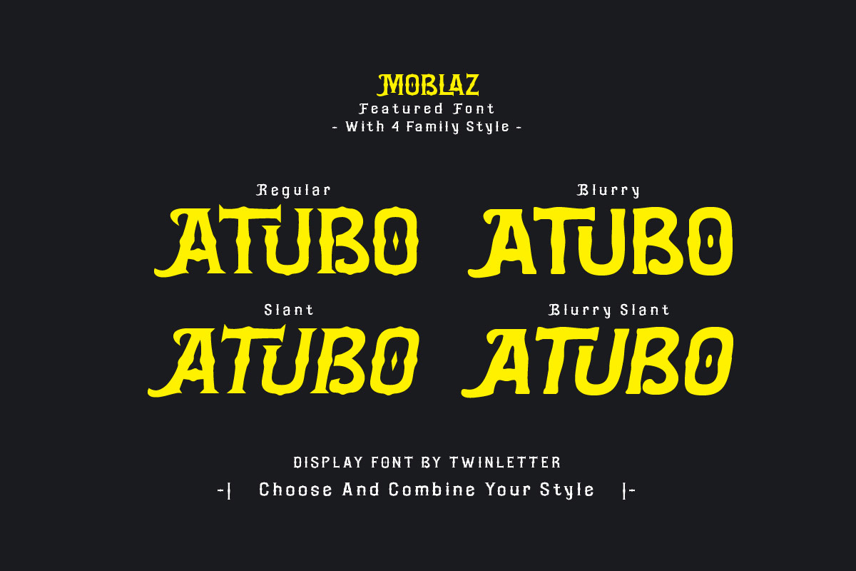 Moblaz - Serif Display Font, a Serif Font by twinstd (Photo 5 of 10)