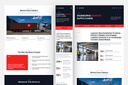 Freight and Logistics Website UI, an UI Kit Template by peterdraw (Thumbnail 4 of 7)