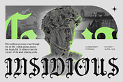CS Bergamot – Blackletter Font, a Blackletter Font by Craft Supply Co. (Thumbnail 5 of 8)