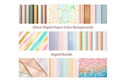 Glitter Color Digital Backgrounds, an Illustration by VetalStock (Thumbnail 1 of 9)