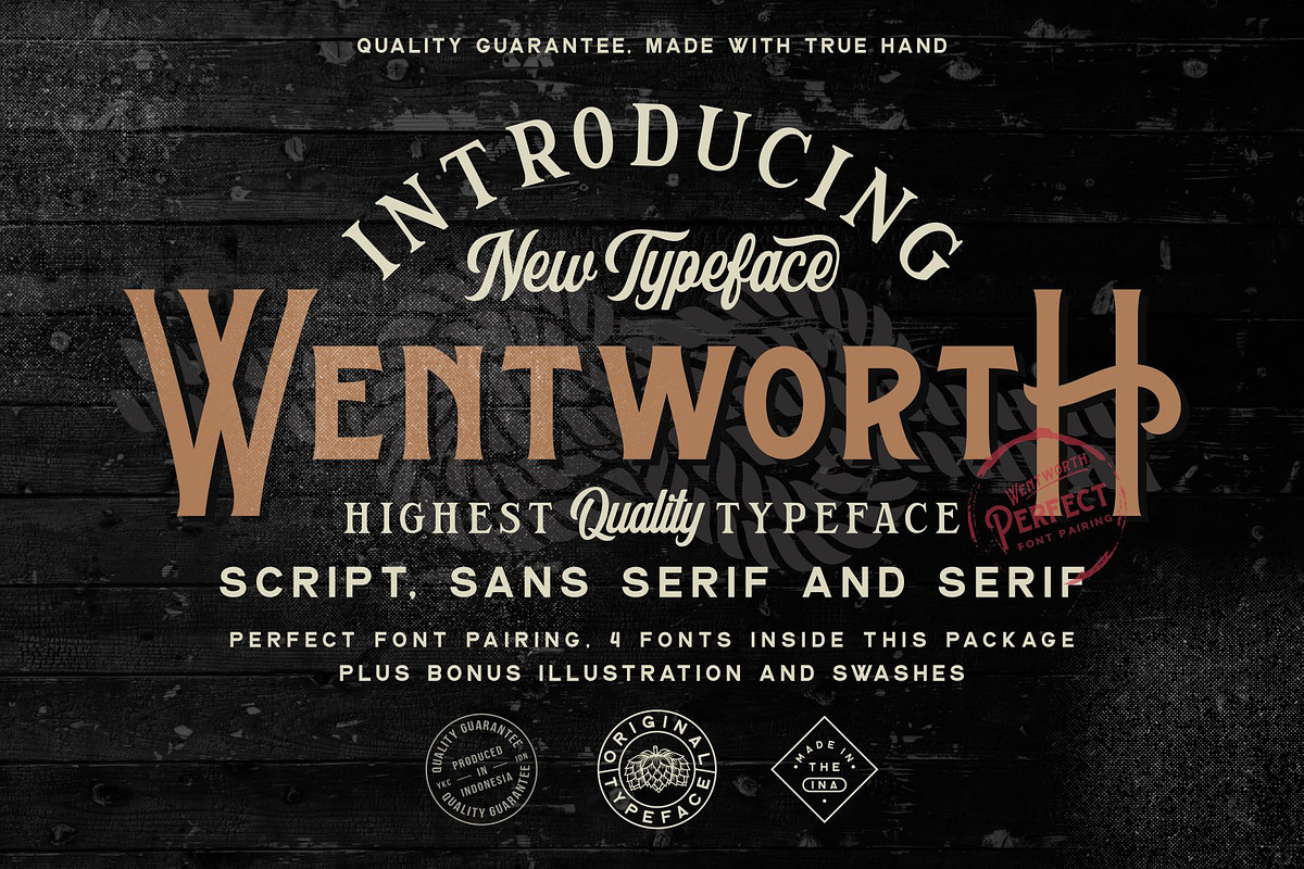 Wentworth Typeface