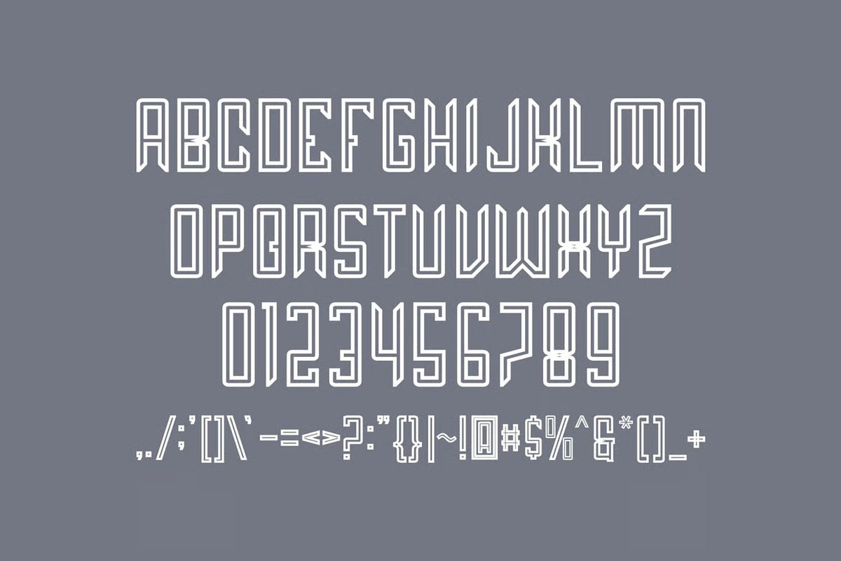 KobamakLine, a Sans Serif Font by Auliacreative (Photo 3 of 4)