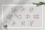 Christmas Map Creator, an Animal Illustration by AlekseliArt (Thumbnail 6 of 14)