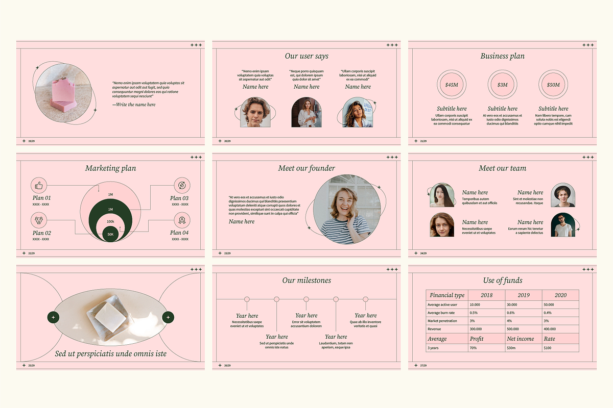 Pitch Deck Presentation, a Presentation Template by Hamocreate (Photo 4 of 7)