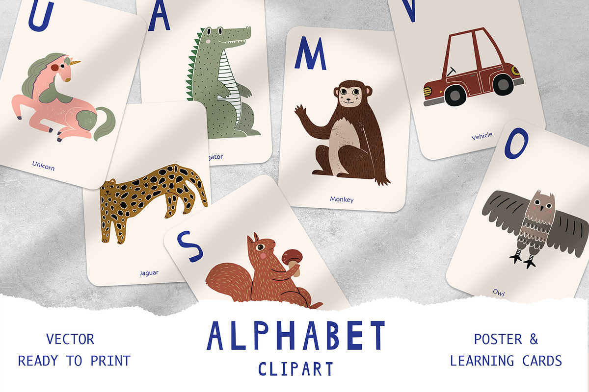 Alphabet clipart, an Object Graphic by Mii Lab (Photo 1 of 5)