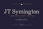 JT Symington, a Serif Font by JAM Type (Thumbnail 1 of 13)