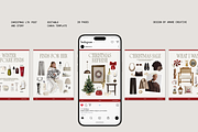 40 Christmas LTK & Instagram Canva, a Social Media Template by Amaré Creative (Thumbnail 10 of 12)
