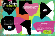 Torn Paper Templates PSD PNG ABR, an Object Graphic by Studio Kitsch (Thumbnail 5 of 7)