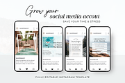 Travel Instagram Post Templates, a Social Media Template by ShopRShop (Thumbnail 5 of 11)