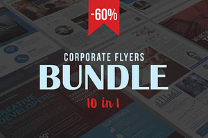 Corporate Flyers Bundle (10 in 1)