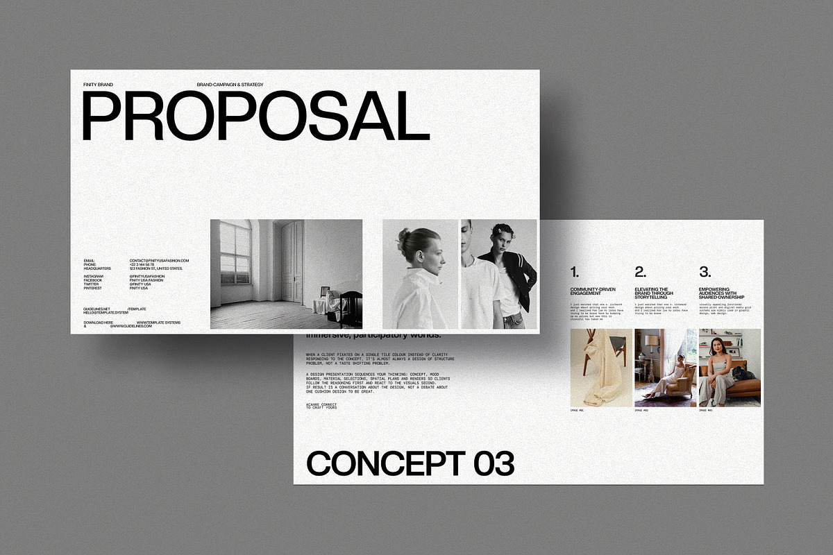 FINITY | Proposal, a Presentation Template by creathrivestudio (Photo 10 of 12)