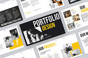 Portfolio Presentation Template, a Presentation Template by Slide_Genius1 (Thumbnail 3 of 9)