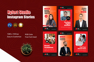 Hyfort Studio - Instagram Story, a Social Media Template by Esensifiksi.studio