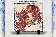 Sublimation square slate mockup, a Product Mockup by StyledProductMockups (Thumbnail 2 of 4)