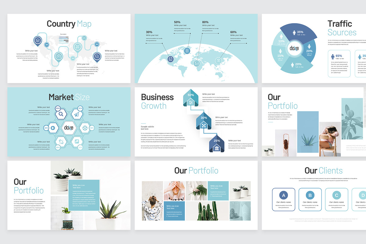 Doxe Business Keynote Presentation, a Presentation Template by TemplatesForest (Photo 6 of 6)