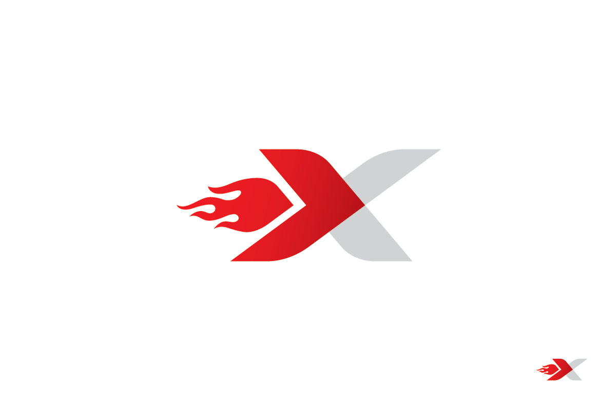 Jet X logo., a Branding & Logo Template by Anton Akhmatov