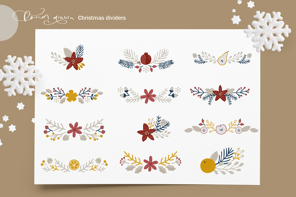 Merry Christmas nordic, an Object Graphic by Happy Letters (Photo 7 of 15)