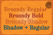 Broondy Serif Font Pack, a Serif Font by Arys Design (Thumbnail 4 of 4)