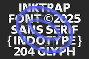 Inktura - Bold Inktrap Sans Serif, a Sans Serif Font by Indotype Foundry (Thumbnail 6 of 10)