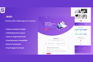 Seon - Creative SEO HTML Template