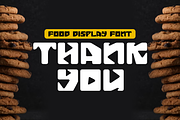 Food Cokies Font, a Sans Serif Font by QR Design Studio (Thumbnail 10 of 10)
