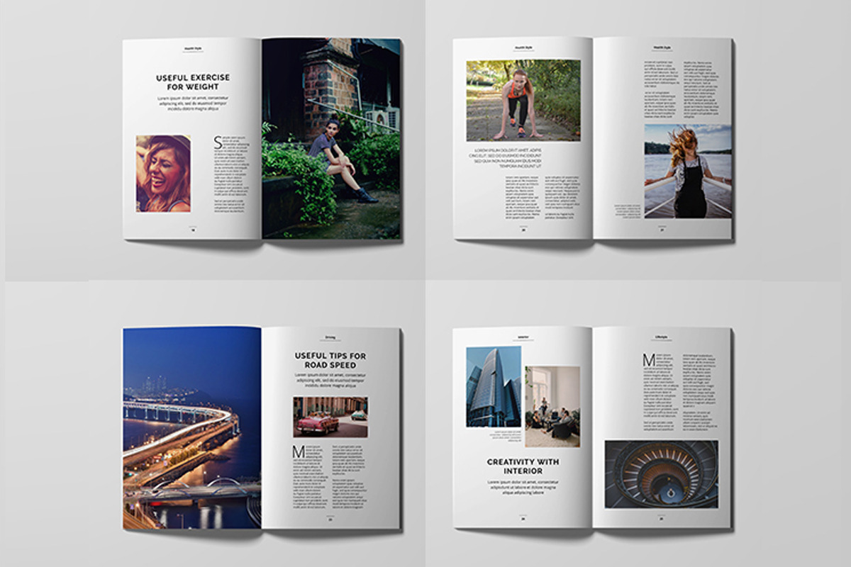 Lifestyle Magazine Template, a Magazine Template by xtratimebd (Photo 3 of 5)