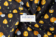 Halloween.Cute watercolor collection, a Decorative Illustration by Kate_Rina (Thumbnail 8 of 11)