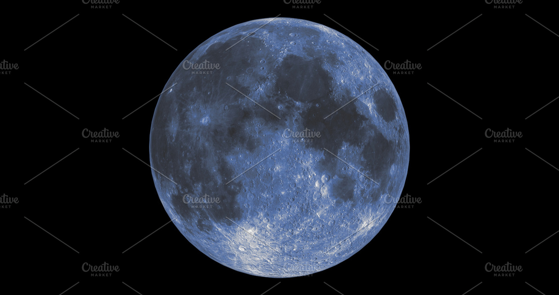 Blue moon, a Nature Photo by Flash My Pixel