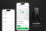 Nearby Chargin finder app DeliCharge, an UI Kit Template by Opus LabWorks (Thumbnail 4 of 7)