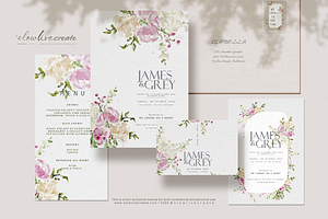 Bloom | Wedding Watercolor Florals