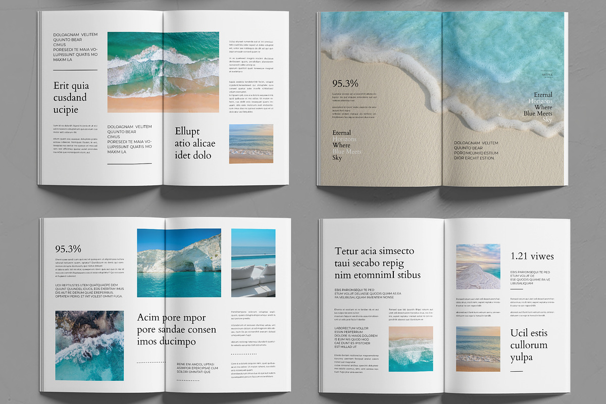 Magazine Template, a Magazine Template by MightyDesign (Photo 3 of 6)