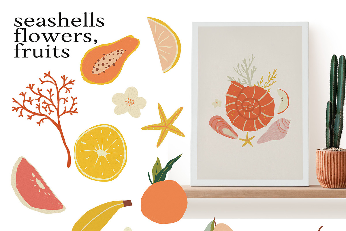 Fresh Season Printable Poster Set, an Object Illustration by anastasiia.art (Photo 3 of 8)