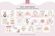 Self-Care Series Canva Instagram, a Social Media Template by The Blog Creative (Thumbnail 2 of 6)