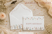 Vintage Birthday Party Clipart, a Seasonal Illustration by Alisles (Thumbnail 6 of 11)