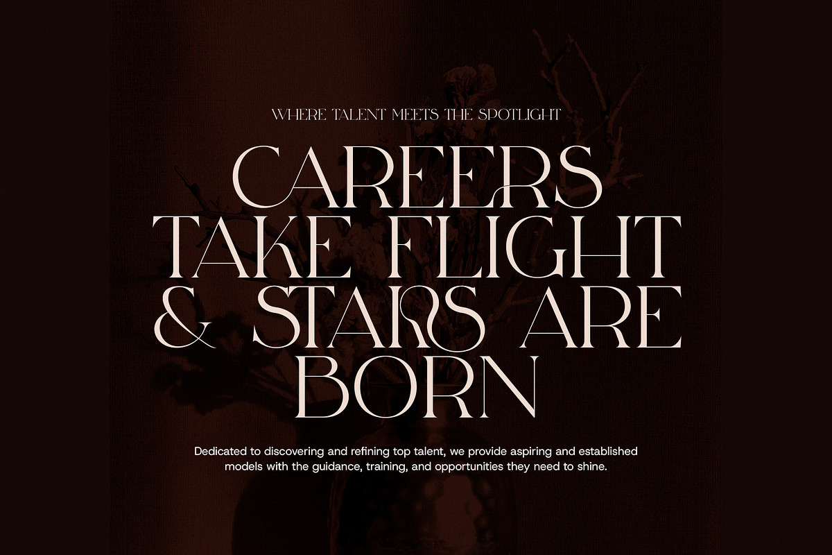 Chorsi Ligature Serif Font, a Serif Font by Graphicxell (Photo 6 of 8)