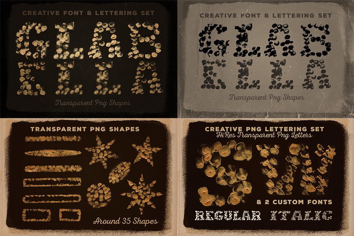 Artistic Fonts Bundle 1 preview 8