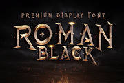 Roman Black - 8 Display Fonts, a Serif Font by JumboDesign (Thumbnail 2 of 8)