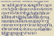 Historical Challenge Font, a Serif Font by 177Studio (Thumbnail 8 of 8)