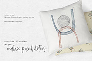 Collagraph Art Procreate Brushe, a Brush Add-On by JSquarePresents (Thumbnail 6 of 9)