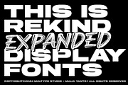 Rekind Expanded Font, a Sans Serif Font by Multype Studio (Thumbnail 8 of 14)
