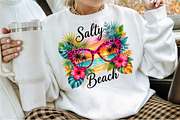 Retro Summer Png Salty Beach, a Seasonal Illustration by Sublimation Artist (Thumbnail 2 of 9)