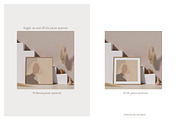 Ara Artwork Frame Mock-up Kit, a Print Template by LINII (Thumbnail 4 of 9)