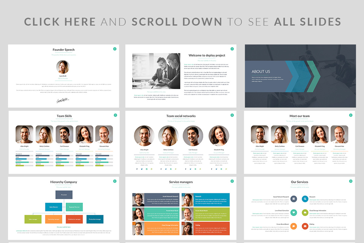First Goal | Powerpoint Template, a Presentation Template by Zacomic Studios (Photo 2 of 4)