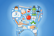 Dental Services Themes, a Healthcare Illustration by TAlex (Thumbnail 6 of 7)