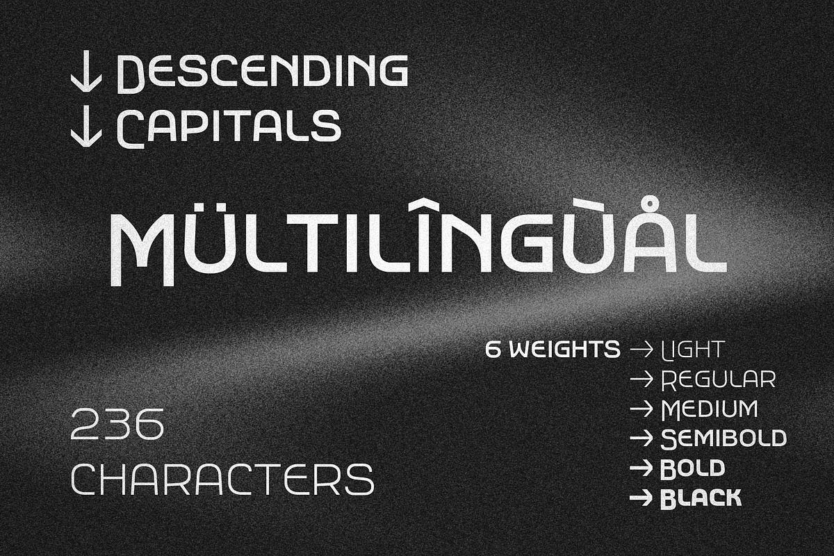 Space Mode typeface, a Font by Justin Penner (Photo 3 of 16)