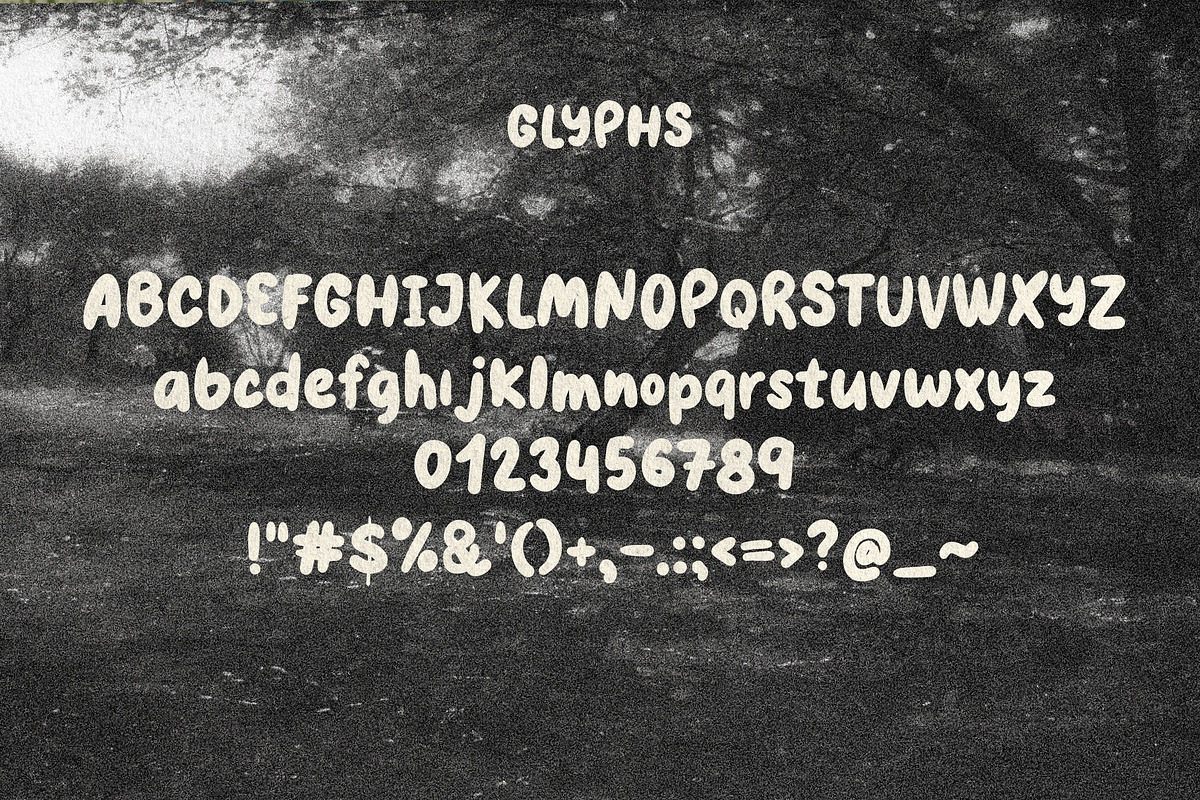 Peach Milk Chubby Hand-Drawn Font, a Handwritten Font by Ashiya Pixel